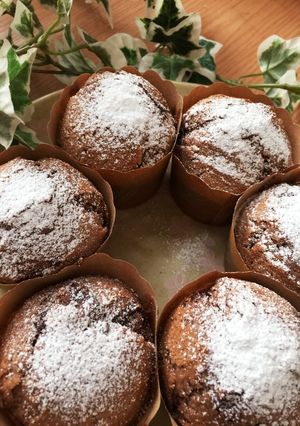子供も簡単！ふんわりチョコカップケーキ-レシピのメイン写真