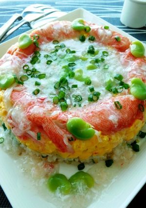 ちょっと豪華なかに玉チャーハン-レシピのメイン写真