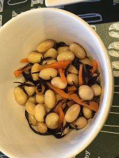 大豆とひじきの煮物-レシピのメイン写真
