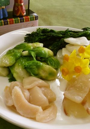 野菜とお刺身の昆布締め-レシピのメイン写真