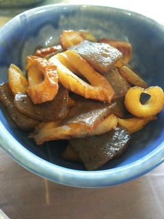 ちくわとこんにゃくの煮付け-レシピのメイン写真