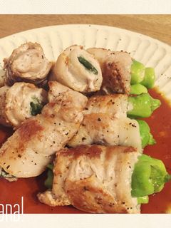 豚バラしそ巻き・ししとう巻き-レシピのメイン写真