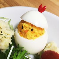 基本からアレンジまで！思わずつくりたくなる「ゆで卵 ひよこ」の