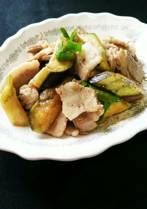 豚バラと茄子の中華炒め-レシピのメイン写真