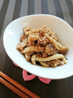 レンジで簡単☆しめじのそぼろ煮。-レシピのメイン写真