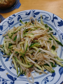 きゅうりともやしの梅おかか昆布茶和え-レシピのメイン写真