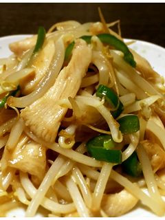 時短・節約!鶏ともやしのにんつゆ炒め-レシピのメイン写真