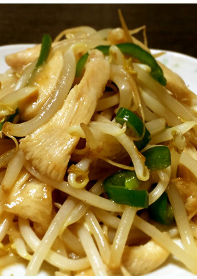 時短・節約！鶏ともやしのにんつゆ炒め-レシピのメイン写真
