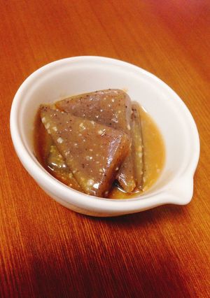 簡単☆お箸が進む！こんにゃくの味噌煮-レシピのメイン写真
