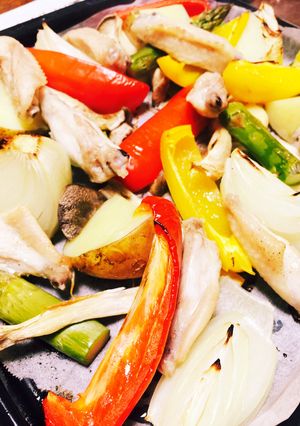 ★野菜＆肉の手抜きオーブン焼き★-レシピのメイン写真