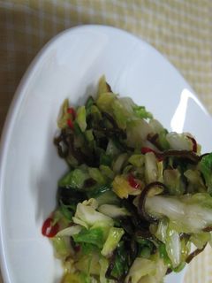 キャベツ♡♥塩昆布レモン風味サラダ-レシピのメイン写真