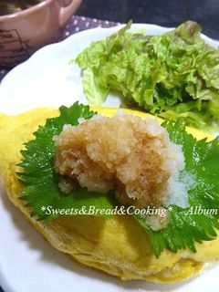 おろしポン酢で納豆オムライス-レシピのメイン写真