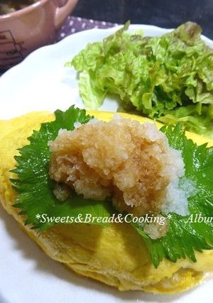 おろしポン酢で納豆オムライス-レシピのメイン写真