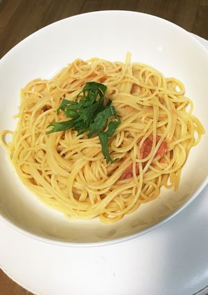【時短】【節約】明太子パスタ！簡単！-レシピのメイン写真