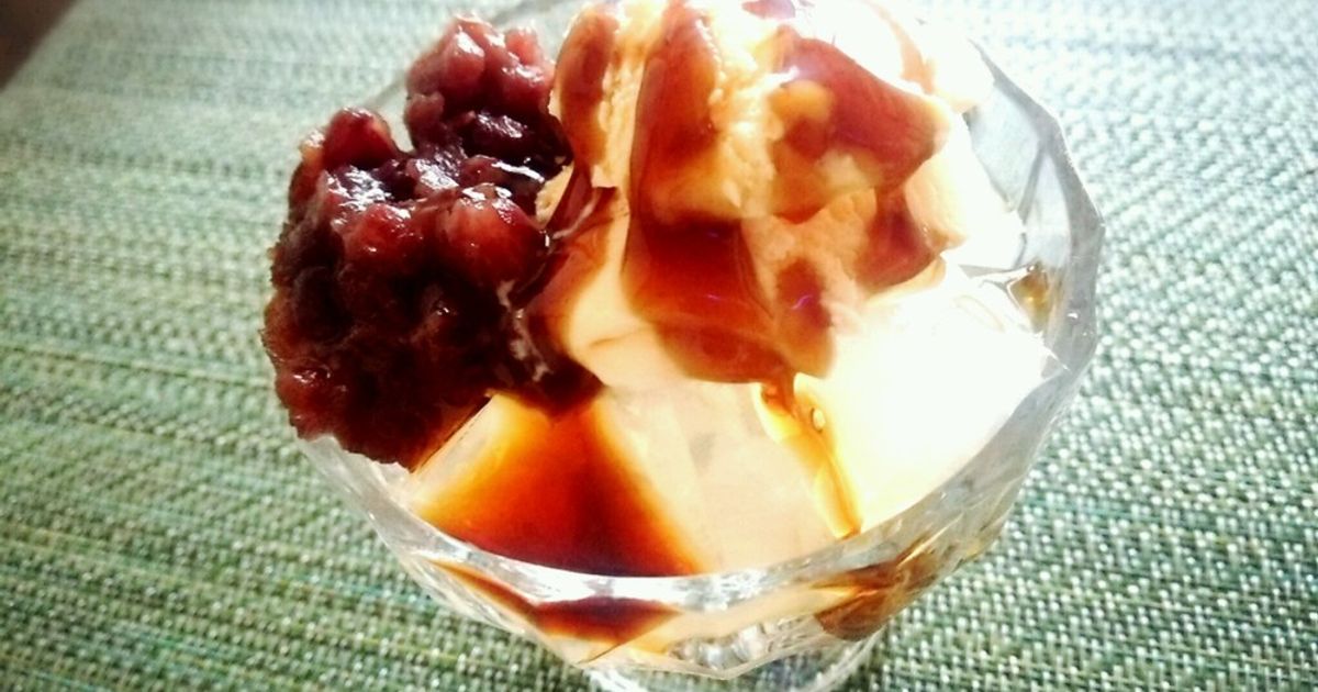 フルーツなくてもおいしいクリームあんみつ by ☆志乃ママ