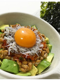 納豆とアボガドの栄養満点メニュー-レシピのメイン写真