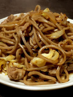 新開地名物・日本蕎麦の「そば焼き」-レシピのメイン写真