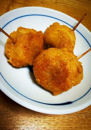 サクッとふんわり焼売で☆アメリカンドッグ-レシピのメイン写真
