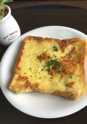 ＊コーンクリームフレンチトースト＊-レシピのメイン写真