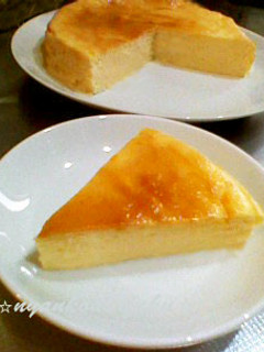 ヨーグルト&カルピスのスフレケーキ-レシピのメイン写真