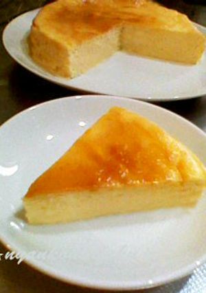 ヨーグルト＆カルピスのスフレケーキ-レシピのメイン写真