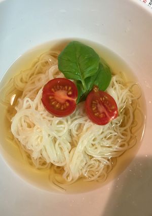 簡単!お手軽さっぱりイタリアンそうめん-レシピのメイン写真
