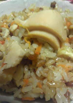 ツナと筍の炊き込みご飯-レシピのメイン写真
