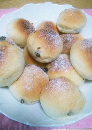 レーズン&クリームチーズパン☆-レシピのメイン写真