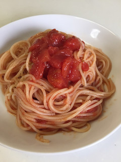 ちょ〜簡単 トマトの冷製パスタ-レシピのメイン写真