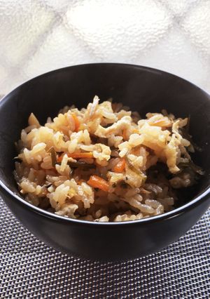 簡単炊き込みご飯-レシピのメイン写真