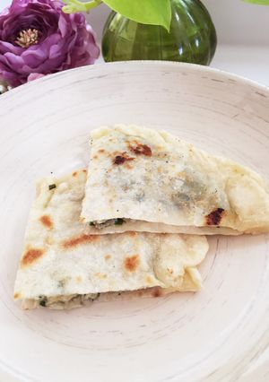 餃子の具と小麦粉あれば肉餅(ローピン)-レシピのメイン写真