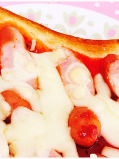 簡単ピザトースト♡-レシピのメイン写真