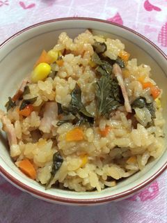 ♡よもぎ☆炊くだけご飯♡-レシピのメイン写真