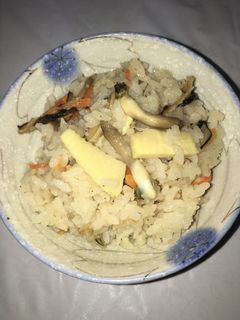 マテ貝の炊き込みご飯(小さいマテ貝)-レシピのメイン写真