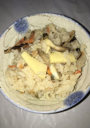マテ貝の炊き込みご飯（小さいマテ貝）-レシピのメイン写真