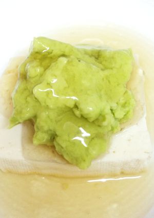 【離乳食中期】お豆腐と枝豆の和風あんかけ-レシピのメイン写真