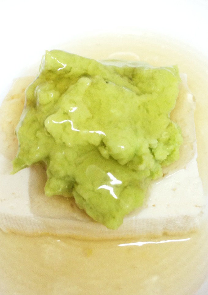 【離乳食中期】お豆腐と枝豆の和風あんかけ-レシピのメイン写真