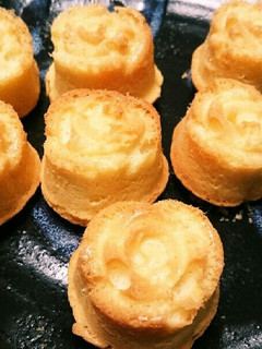 ひとくちマドレーヌ風ケーキ-レシピのメイン写真