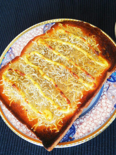 朝食に!簡単じゃこトースト-レシピのメイン写真