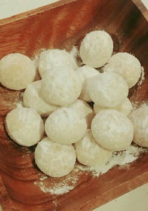 サラダ油で☆スノーボールクッキー-レシピのメイン写真