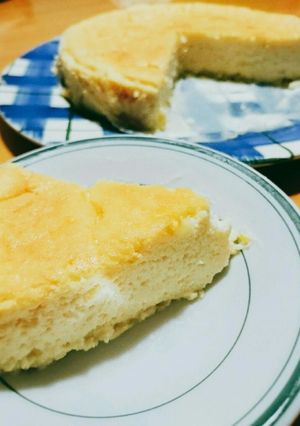 柚子茶で半熟♪ヨーグルトチーズケーキ-レシピのメイン写真