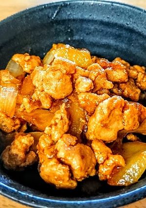 ひき肉で簡単ポークチャップ風-レシピのメイン写真