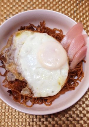 新生姜のシンプル焼きそば-レシピのメイン写真
