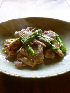 豚肉とアスパラの甘みそ炒め♪-レシピのメイン写真