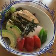 サラダチキンで♫時短ランチ♪
