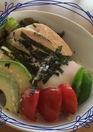 サラダチキンで♫時短ランチ♪-レシピのメイン写真