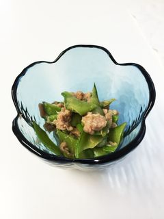 絹さやのツナ和え☆-レシピのメイン写真