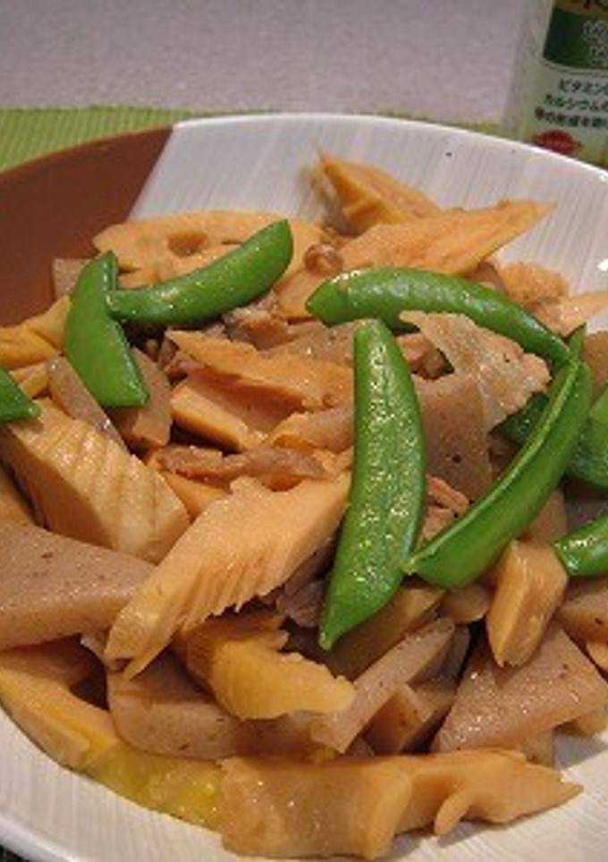 たけのこの煮物　-レシピのメイン写真