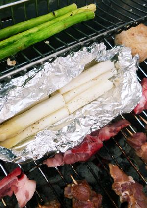 ホワイトアスパラその2 ホイル焼き-レシピのメイン写真
