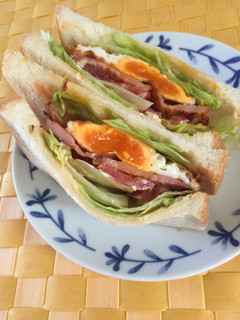 簡単朝ごはん☆BLTサンド-レシピのメイン写真